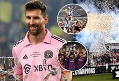 Lionel Messi: Campeona con el Inter de Miami y se convierte en el futbolista en ganar más títulos de la historia