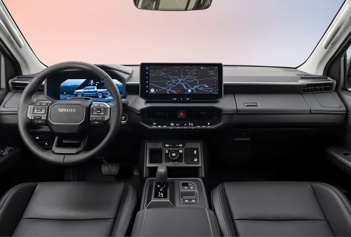 El interior del Hilux luce más moderno. (Foto: Toyota)