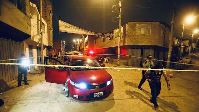 Pareja fue asesinada a balazos dentro de su propio auto en Villa El Salvador