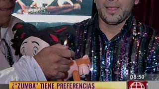 El Gran Show: Andrés Hurtado 'quema' muñecos de  Zumba 