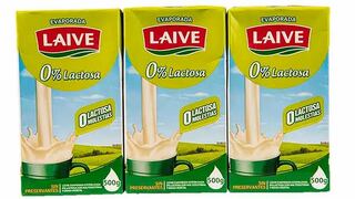 Multan a Laive con más de S/ 453,000 por usar doble denominación en productos lácteos