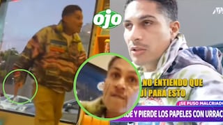 Paolo Guerrero pierde los papeles e intenta agredir a reportero de Magaly: “me estás faltando el respeto”