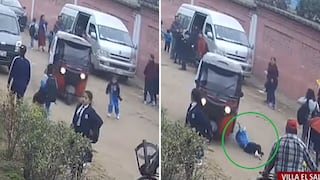 Niñito es embestido por ladrón que huía en mototaxi tras robar en VES│VIDEO