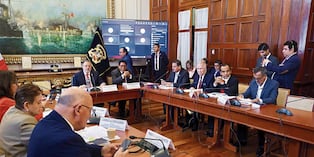 La Comisión de Constitución del Senado es liderada por Carlos Mesía de Fuerza Popular. (Foto: GEC)