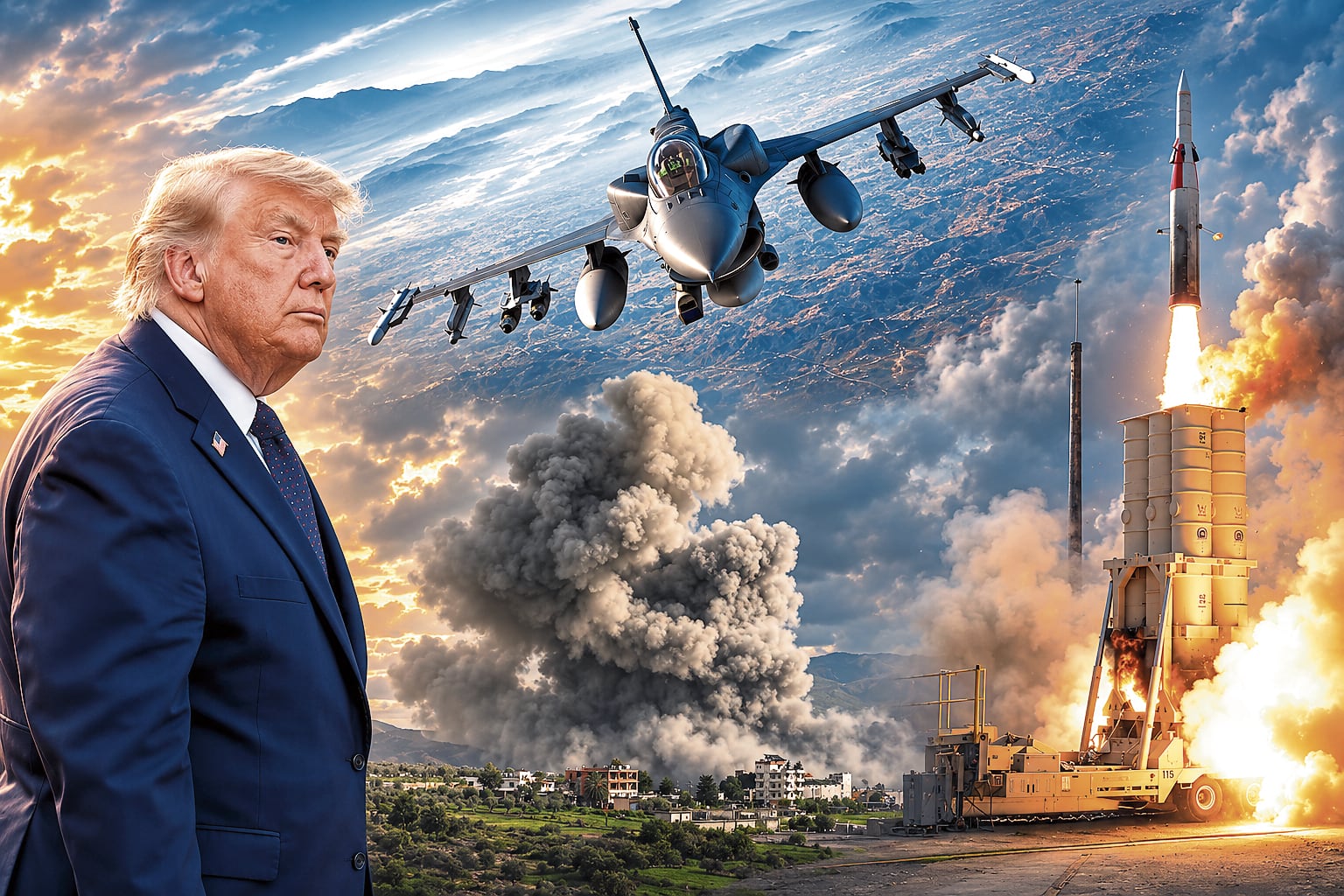 Por orden de Donald Trump, los ataques de Estados Unidos son demoledores sobre la República Islámica de Irán.