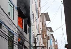 SMP: Registran incendio de gran magnitud cerca del centro comercial Plaza Norte