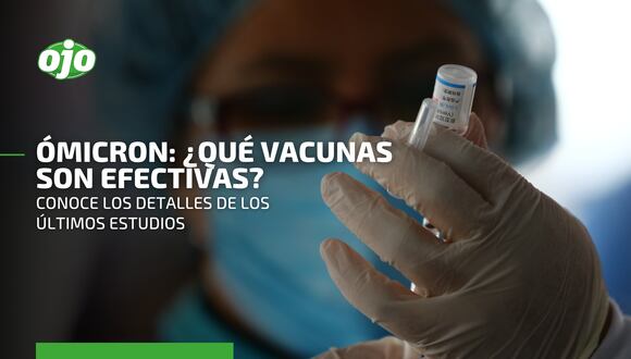 Ómicron: ¿Qué vacunas son efectivas contra esta nueva variante?