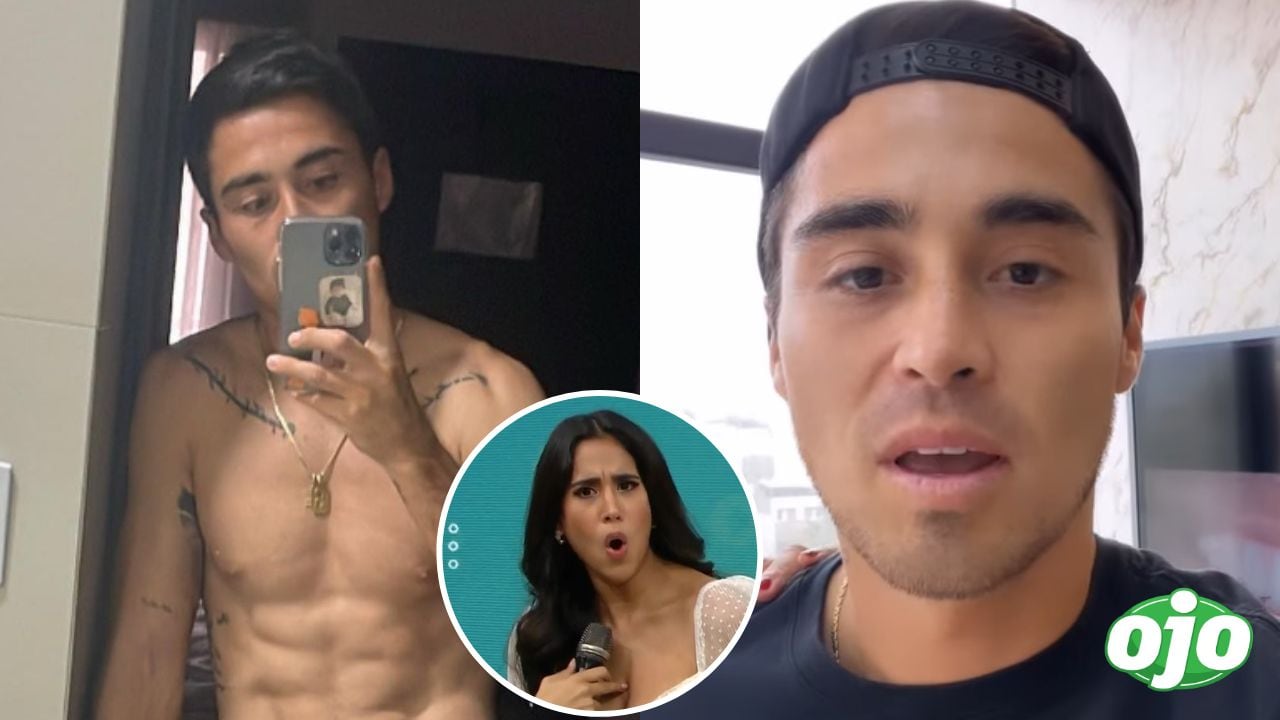 Rodrigo Cuba luce abdominales y lo critican | FOTO: Composición OJO