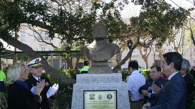 Busto de Miguel Grau será develado en la Escuela Naval Militar de Veracruz (México)