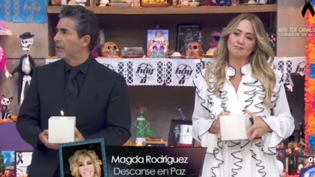 Magda Rodríguez: programa ‘Hoy’ rinde homenaje a productora mexicana | VIDEO