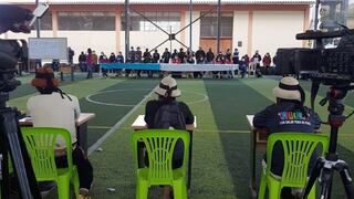 Comuneros de Challhuahuacho firman acuerdo con el Ejecutivo y Las Bambas, en Apurímac