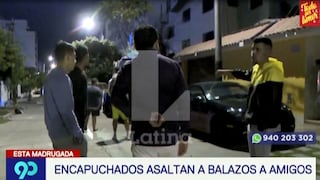 Delincuentes asaltan a balazos a un grupo de jóvenes en Magdalena | VIDEO