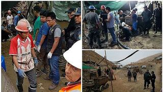Arequipa: labores de rescate de mineros no se detienen en Caravelí (FOTOS)