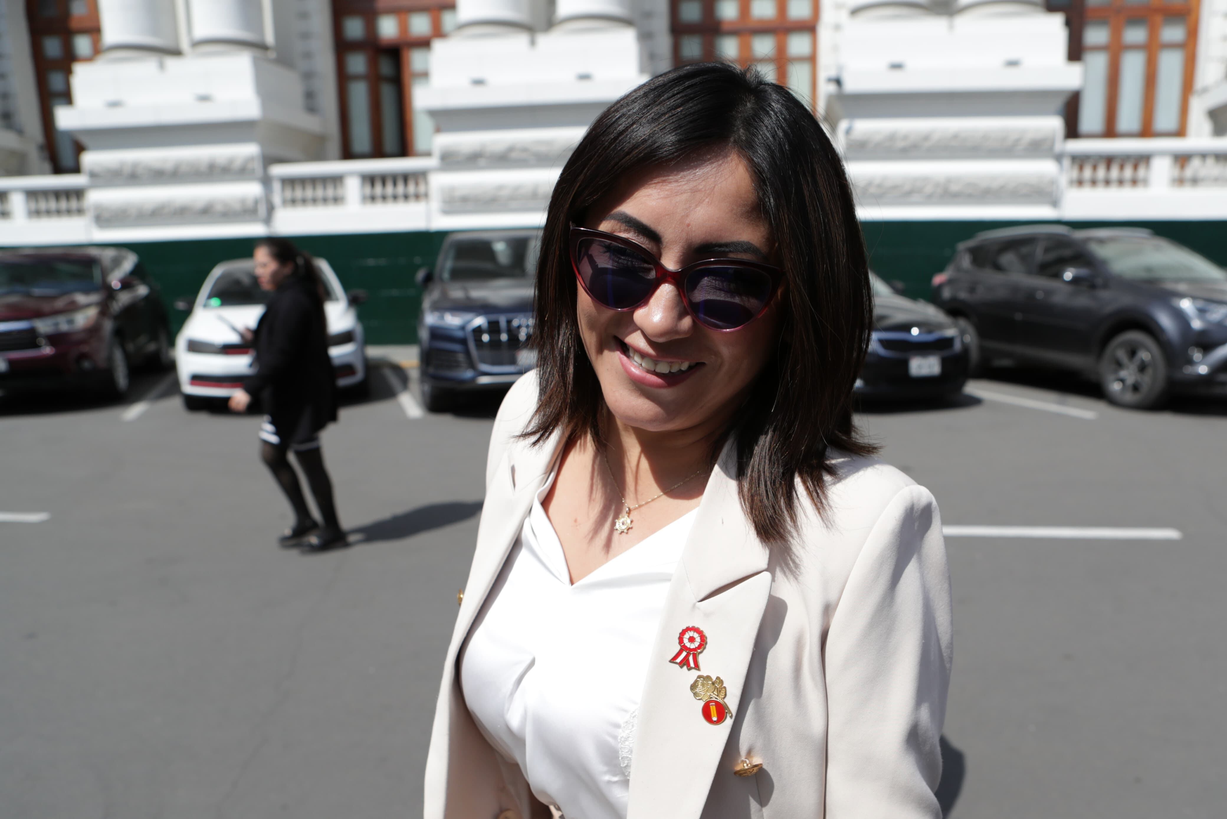 La legisladora Kelly Portalatino debe explicaciones al país.