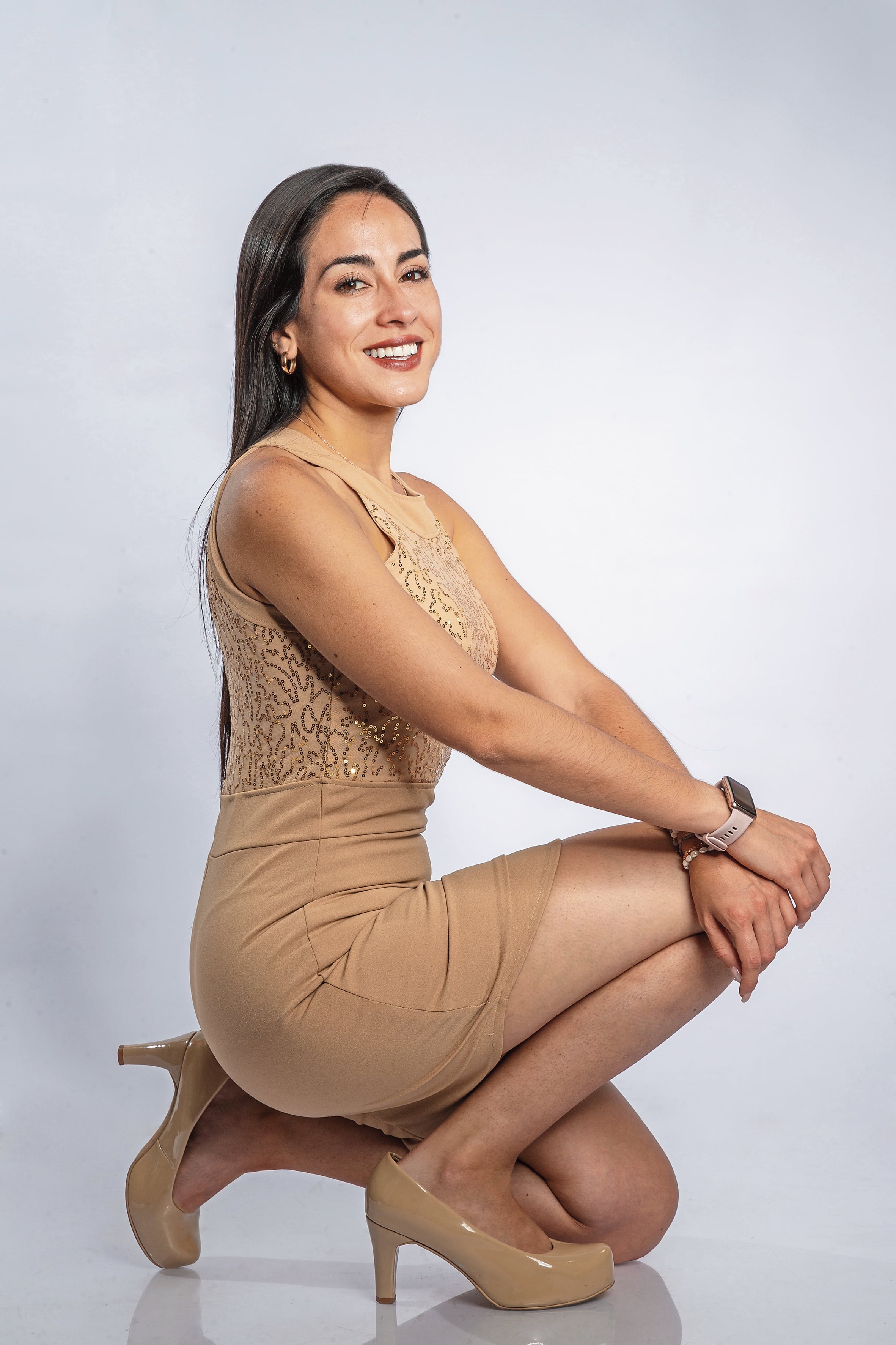Romina tiene casi 8 años como periodista deportiva. FOTO: GEC