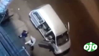 Cinco comerciantes se salvan de morir tras explosión en minivan en Los Olivos (VIDEO)