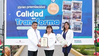 DIRIS Lima Este premió la calidad en los centros de atención