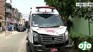 Vía Evitamiento: motociclista herido tras chocar con ambulancia del SAMU que trasladaba a paciente | VIDEO 