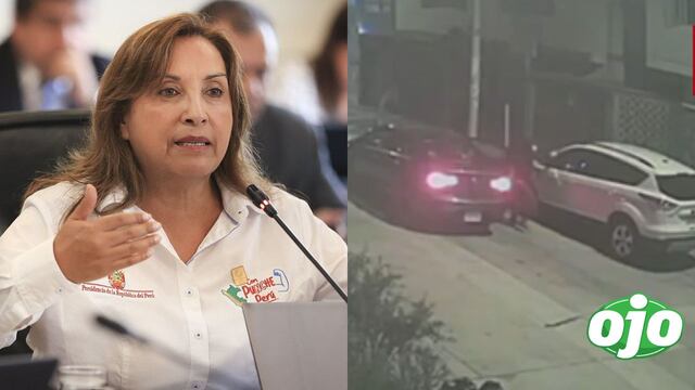 La Victoria: delincuentes roban armas a agentes de seguridad del hijo de Dina Boluarte (VIDEO)