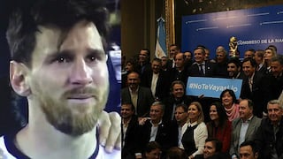 Lionel Messi: Campeones del Mundial México'86 le piden que siga con la selección