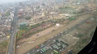 Así luce Lima tras desborde de ríos Rímac y Chillón (VIDEOS)