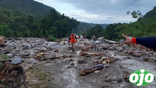 Una mujer muerta, tres desaparecidos y más de 100 damnificados dejó la caída de un huaico en Amazonas