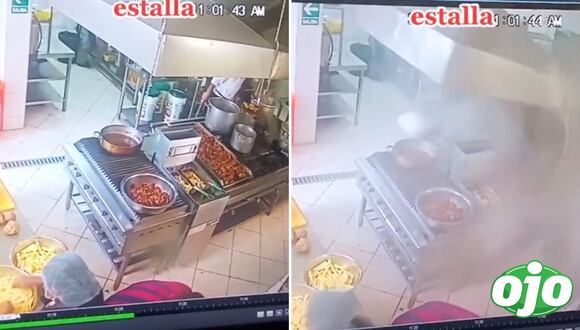 Ojo - Accidente en Olla a presión