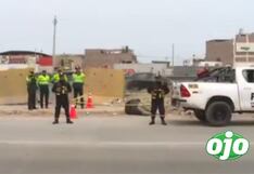 Hallan cadáver dentro de un costal en la carretera de la Panamericana Sur en VES