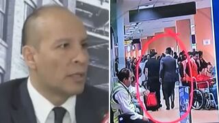 Abogado Adolfo Bazán, acusado de violación, se encuentra en el aeropuerto│VIDEO