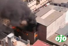 Cercado de Lima: incendio de gran magnitud en Jirón Huanta fue controlado (VIDEO)