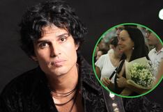 Cynthia Martínez, esposa de Pedro Suárez Vértiz, llora en velorio del cantante: “Lo vamos a extrañar”