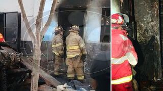 Dos niños y tres ancianos perdieron la vida en incendio en La Victoria (VIDEO)