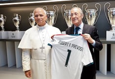 Papa León XIV recibe camiseta del Real Madrid y recuerda que peruanos le hicieron seguir a Jesús