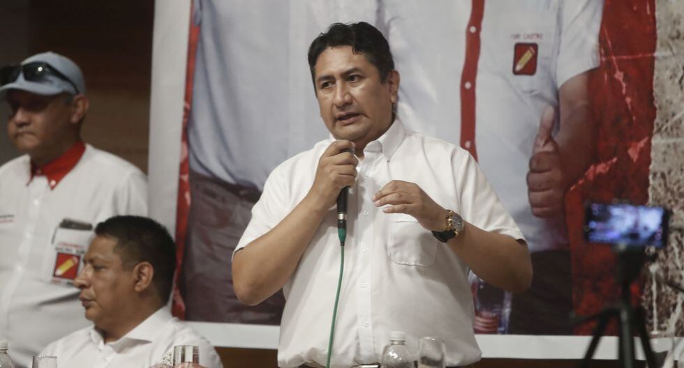 Vladimir Cerrón es el líder y fundador del partido Perú Libre. (Foto: Hugo Pérez / GEC)