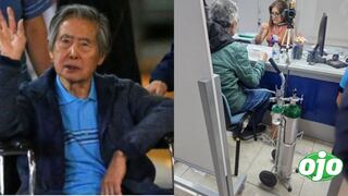 Alberto Fujimori llegó con tanque de oxígeno a sede del Reniec en San Luis para recoger su DNI