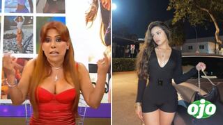 Magaly Medina y su ‘chiquita’ hacia Mayra Goñi: “Esta que solo ha soltado sus gallos acá, ahora quiere internacionalizarse” | VIDEO