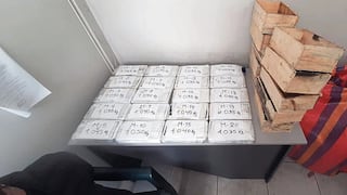 Tacna: Intervienen a dos sujetos e incautan 20 kilos de clorhidrato de cocaína