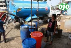 Vecinos de cuatro distritos denuncian tener suspendido el servicio de agua a pocos días del corte masivo en Lima