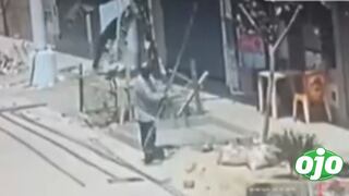 Dos albañiles mueren electrocutados tras chocar fierro de construcción con cables en San Martín de Porres