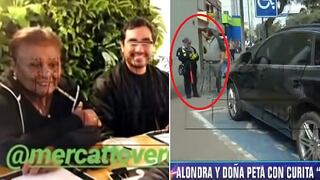 Doña Peta estacionó su carro en lugar para discapacitados cuando visitó restaurante de Alondra García│VIDEO