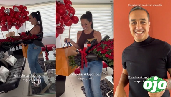 Melissa Klug sorprendida - diario OJO