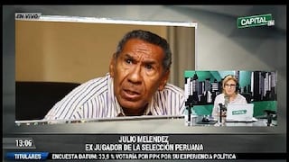 ​Julio Meléndez sobre falsa "muerte": Moriré cuando Perú vaya al Mundial  