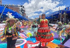 La Chola Chabuca viajó a Puno para dar cobertura a la festividad de la Virgen de la Candelaria