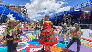 La Chola Chabuca viajó a Puno para dar cobertura a la festividad de la Virgen de la Candelaria