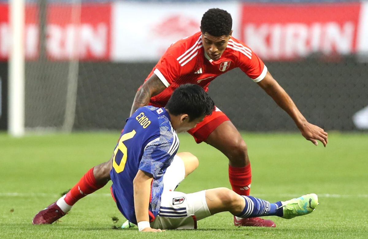 Perú vs. Japón en amistoso internacional FIFA, en Osaka. (Foto: SeleccionPeru)