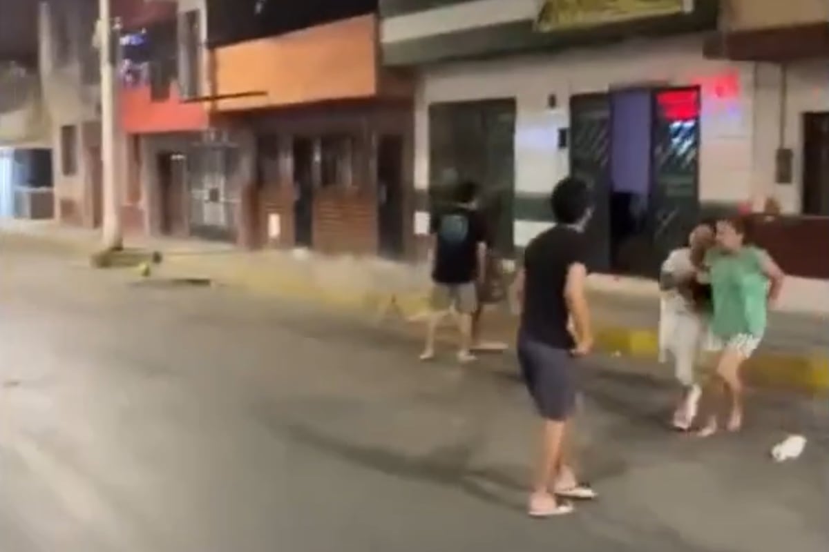 El sismo tuvo como epicentro una zona ubicada al oeste de Chimbote y generó daños en infraestructura hospitalaria y servicios básicos. (Foto: Captura/América Noticias)