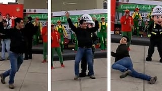 Metro de Lima: Joven se roba el show de la PNP con baile intenso (VIDEO)