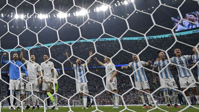 Argentina disputará la final: el emocionante festejo de Messi y compañía | FOTOS