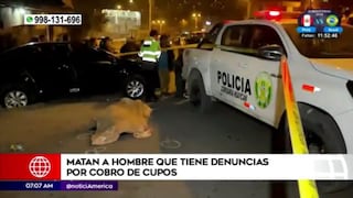 Ate: Hombre de 31 años fue asesinado a balazos en Huaycán