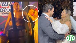 Julián le hizo roche a Christian Domínguez por ‘calatearse’ en su boda: “ponte tu camisa, loco”
